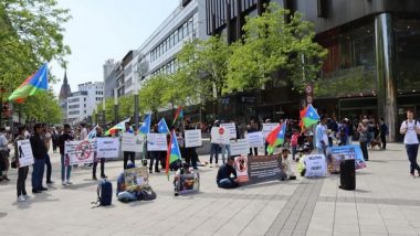 World News | Free Balochistan Movement Holds Protests in UK, European Cities Against Pakistan's Nuke Tests