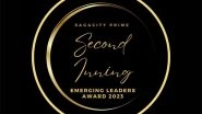 Business News | Sagacity Prime Announces Second Inning Emerging Leaders Award 2023
