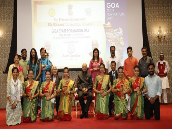 India News | Goa State Formation Day Celebrated in Maharashtra Raj Bhavan - Vimarsana News