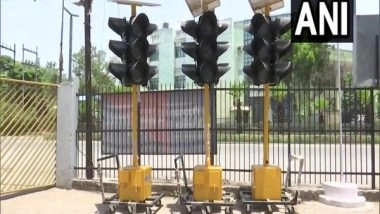 India News | Raipur Police to Use Portable Traffic Signals to Ensure Smooth Vehicular Movement