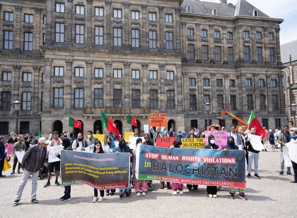 World News | Netherlands: Baloch National Movement Protests Against Pakistan's Nuclear Weapons