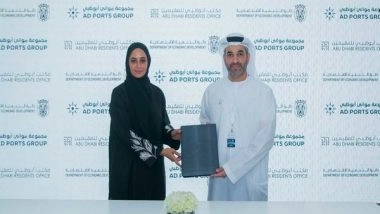 World News | AD Ports Group Signs MoU with Abu Dhabi Residents Office to Attract Top Talent, Investors