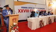 Business News | VJIM Hyderabad Celebrates 28th Convocation