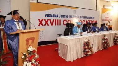 Business News | VJIM Hyderabad Celebrates 28th Convocation