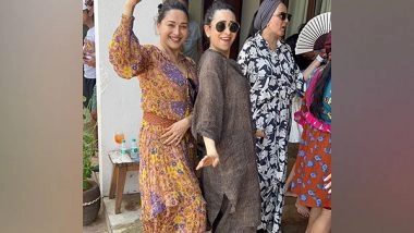 Entertainment News | 'Dil To Pagal Hai' Reunion: Karisma Kapoor, Madhuri Dixit Leave Fans Nostalgic with New Dance Video