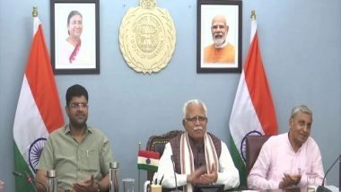 India News | Haryana CM Khattar Deposits Rs 181 Crore in Bank Accounts of Farmers for Crop Damage