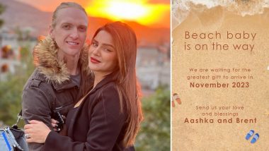 Aashka Goradia Announces Pregnancy With Husband Brent Goble on Mother's Day 2023 (Watch Video)