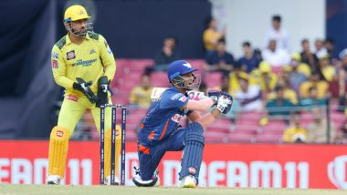 IPL 2023: Rain Plays Spoilsport As Lucknow Super Giants, Chennai Super Kings Forced to Split Points