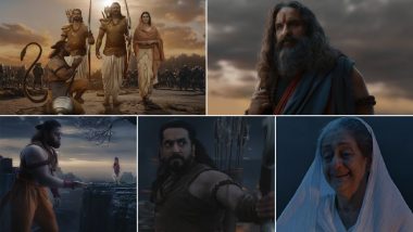 Adipurush Trailer: Prabhas, Kriti Sanon and Saif Ali Khan Bring Back the Epic Ramayana on Screen (Watch Video)