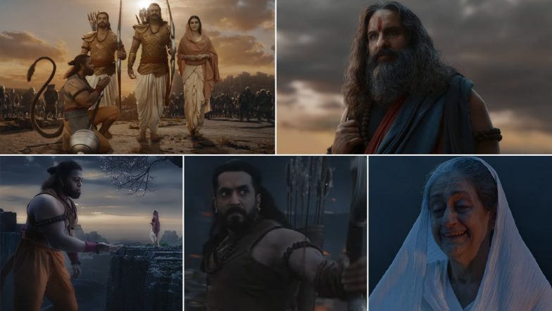 Adipurush Trailer: Om Raut Promises a Visual Spectacle as Prabhas, Kriti Sanon and Saif Ali Khan Immortalise Ramayana for Big Screen (Watch Video)