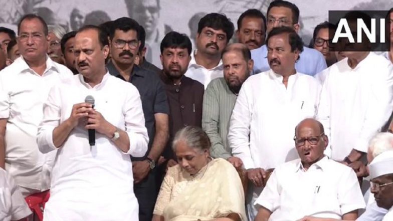 Sharad Pawar Resignation: 'Pawar Saheb Will Always Be Head of NCP Family, New President Will Work Under His Guidance', Says Ajit Pawar