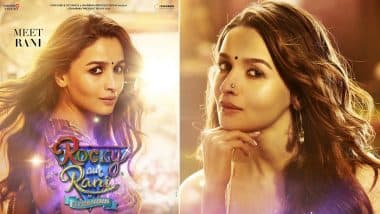 Rocky Aur Rani Kii Prem Kahaani: Alia Bhatt Looks Drop-Dead Gorgeous in These First Look Pics From Karan Johar’s Upcoming Rom–Com!