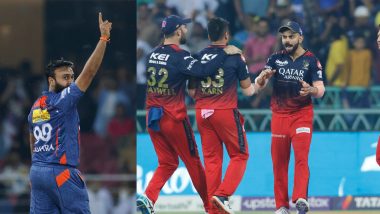 LSG vs RCB IPL 2023 Stat Highlights: Amit Mishra Achieves Special Milestone Despite Lucknow Super Giants' Defeat to Royal Challengers Bangalore