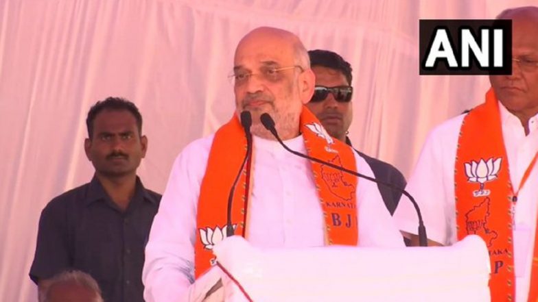 Karnataka Assembly Elections 2023: BJP Will Neither Allow Muslim Reservations nor Will Allow Lingayat Reservations To Be Reduced in the State, Says Amit Shah