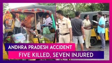 Andhra Pradesh: Five Killed, Seven Injured After Speeding Lorry Rams Into Auto-Rickshaw In Palnadu District