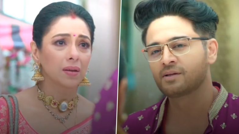 Anupamaa Spoiler Alert: Rupali Ganguly Finally Meets Gaurav Khanna aka Anuj Kapadia (Watch Video)