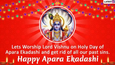 Ekadashi May 2023 Wishes & Apara Ekadashi HD Images: WhatsApp Messages, Facebook Status and Greetings To Share With Family and Friends