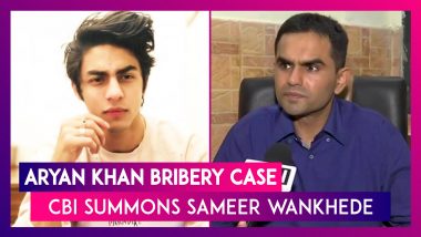 Aryan Khan Bribery Case: CBI Summons Sameer Wankhede, Anti-Narcotics Officer Who Arrested Shah Rukh Khan’s Son In Rs 25 Crore Extortion Case
