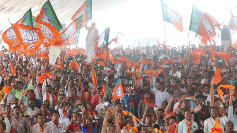 ABP News-C Voter Exit Poll for Lok Sabha Elections 2024: BJP Projected To Get Vote Share of 46% in Karnataka