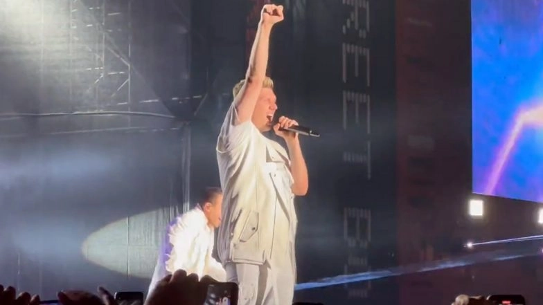 Backstreet Boys – DNA World Tour: American Band Enthrall Fans in Delhi (Watch Video)