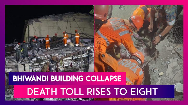 Bhiwandi Building Collapse: Death Toll Rises To Eight; CM Eknath Shinde Announces Compensation