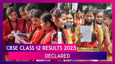CBSE Results 2023 Declared: CBSE Declares Class 12 Results; Pass Percentage Stands At 87.33%; Know How To Check