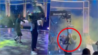 Cameraman 1, Climate Activists 0! Eco Warriors Who Stormed the 'Dancing With the Stars' Finale in Sweden Knocked Out by Camera Crane on Stage, Video Goes Viral