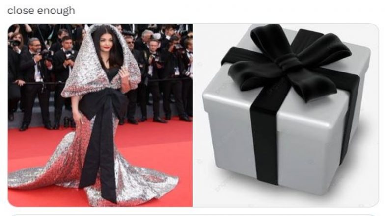 Cannes 2023 Funny Memes on Aishwarya Rai Bachchan's Metallic Gown Go Viral, Check Hilarious Reactions From Netizens