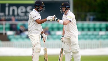 'Mates' Steve Smith and Cheteshwar Pujara Bat Together For Sussex In the County Championship Ahead of Facing Each Other in WTC Final