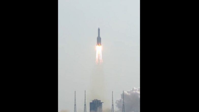 Shenzhou 16 Launch Video: China Launches Manned Spaceship With Eye to Putting Astronauts on Moon Before 2030, Civilian Astronaut Among Three-Person Crew Sent to Chinese Space Station