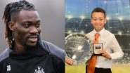 Joshua Atsu Twasam, Late Christian Atsu's Son, Wins Player of the Year Award in Northumberland Football League