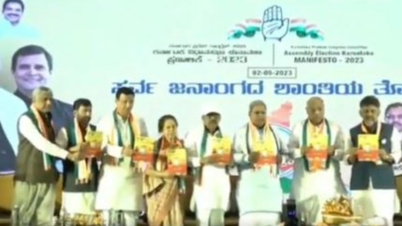 Karnataka Assembly Elections 2023: All Congress Candidates in the State Sign ‘Pledge’ To Deliver on Party’s ‘Five Guarantees’