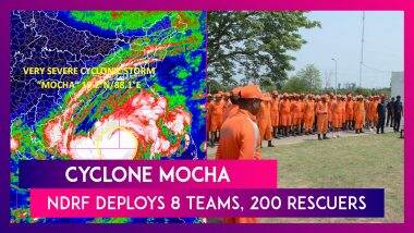 Cyclone Mocha Intensifies Into Very Severe Storm; NDRF Deploys Eight Teams, 200 Rescuers In Digha, West Bengal