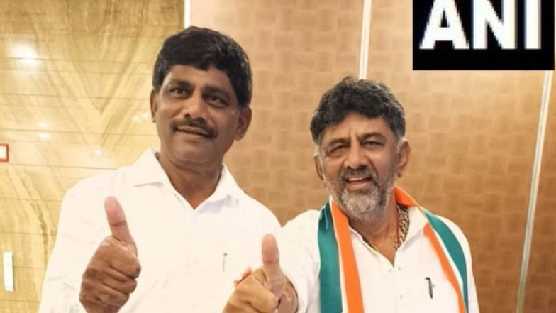 DK Shivakumar Will Be in Delhi Tomorrow for Discussion on Karnataka Government Formation, Says His Brother DK Suresh