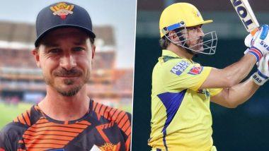 'Let Dhoni Bat' Dale Steyn's Wish to See MS Dhoni in Action During CSK vs KKR IPL 2023 Match Goes Viral, Fans React!