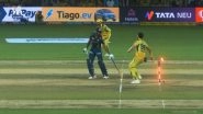 Deepak Chahar&rsquo;s Mankad Run Out Attempt of Vijay Shankar in Fun Leaves MS Dhoni Smiling During GT vs CSK IPL 2023 Qualifier 1, See Reactions