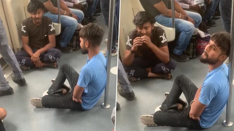 Delhi Metro 'Drunk' Men Viral Video: DMRC Responds After Commuter Shares Clip of Guys Travelling in Train in Inebriated Condition