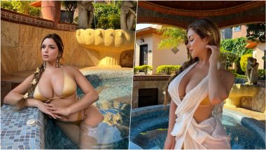 OnlyFans Model Demi Rose's Spilling Boobs in the Tiniest Golden Bikini Has Instagram QUAKING! View Hottest Pics & Video