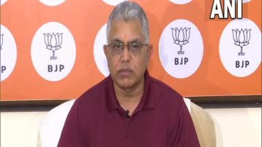 West Bengal BJP Leader Dilip Ghosh's Nephew Arrested for Sharing Intimate Photos and Videos of Ex-Girlfriend on Social Media