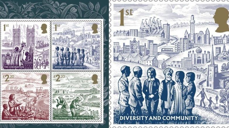 King Charles III Coronation: Hindus, Muslims, Sikhs Feature on Stamps Issued by Royal Mail