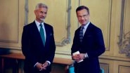 EAM S Jaishankar Holds Meeting With Sweden PM Ulf Kristersson, NSA Henrik Landerholm in Stockholm