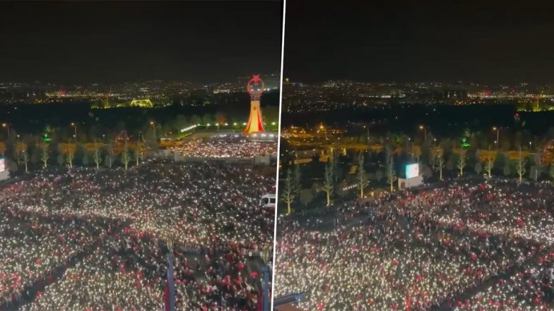 Video of Erdogan Supporters Celebrating His Turkey Election Win Outside Presidential Palace Goes Viral