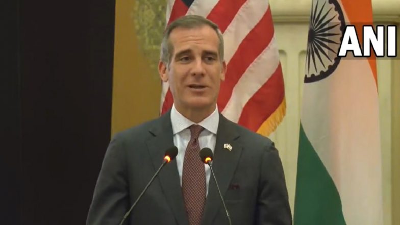 'India Is in Such Wonderful Hands': US Ambassador Eric Garcetti Praises PM Narendra Modi’s Leadership and His Government's Policies (Watch Video)