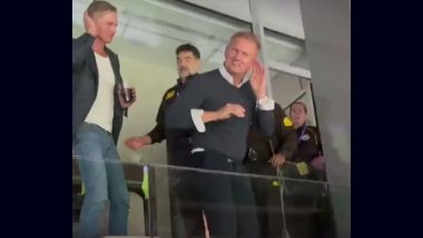 Erling Haaland's Father Alfie Haaland Denies Throwing Peanuts at Fans After Being Escorted Out of Seat at Santiago Bernabeu During Real Madrid vs Manchester City UCL Clash