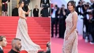 Eva Longoria at Cannes 2023: Actress Slays in Elie Saab&rsquo;s Haute Couture Gown at the Film Festival (View Pics)