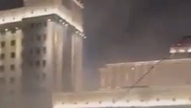 Russia: Fire Reported at Ministry of Defence Building in Moscow (See Pic and Video)