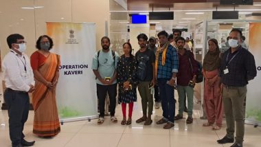 Operation Kaveri: India Brings Back Home Another Batch of 186 People From Violence-Hit Sudan (See Pics)