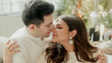 Raghav Chadha-Parineeti Chopra Engagement Photos Out! AAP Leader Gets Engaged to Bollywood Actress in Delhi, Shares Sweet Note