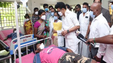 Tamil Nadu Hooch Tragedy: Death Toll Rises to 18, CM MK Stalin Announces Ex-Gratia of Rs 10 Lakh to Kin of Deceased
