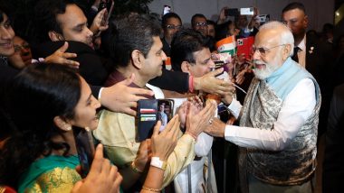 PM Narendra Modi Arrives in Australia; To Hold Talks With PM Anthony Albanese (See Pics)